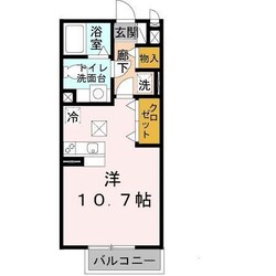 メゾン ラ トゥール　Ｂ棟の物件間取画像